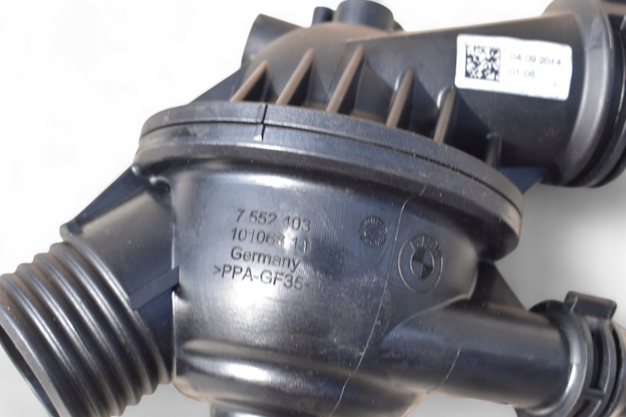 Boîtier thermostat BMW E81 E87 E90 E91 2.0i 16V N43 7552403