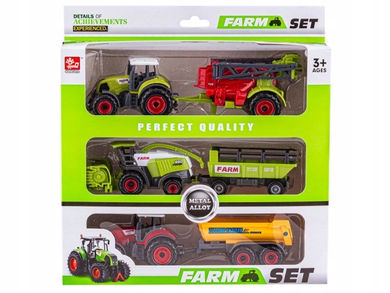 Zabawki Traktor - Samochody i pojazdy, samochodziki, resoraki DK dla dzieci  