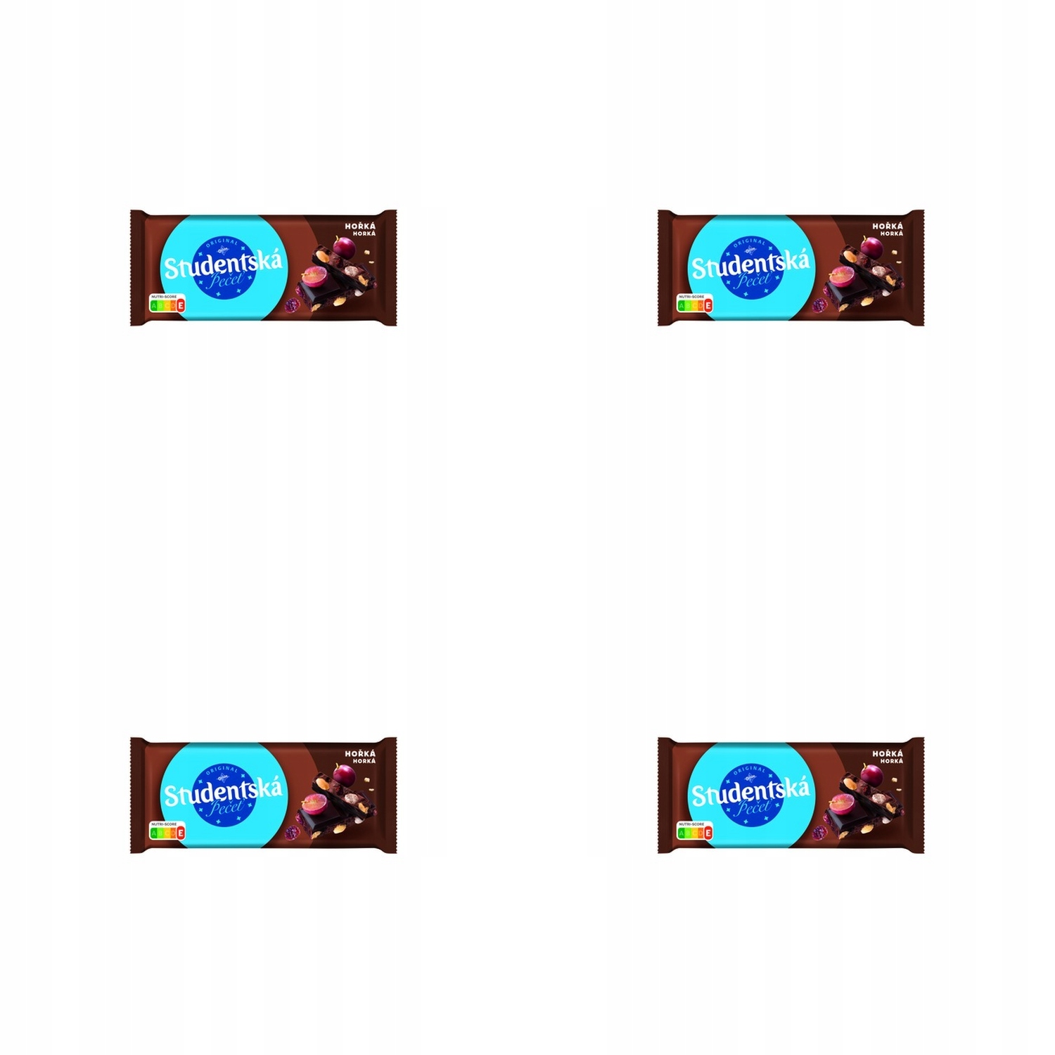 4x 170 g Orion studentská čokoláda dezertní