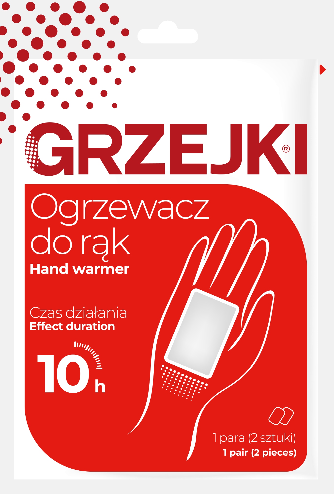 Ogrzewacze do rąk dłoni rękawiczek 1 para 2 sztuki Grzejki żelazowe grzałki