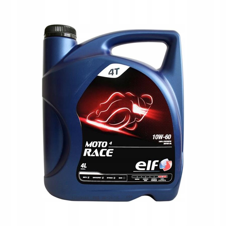 Motorový olej Elf Moto 4 Race 10W60 4T Syntetický 4 l