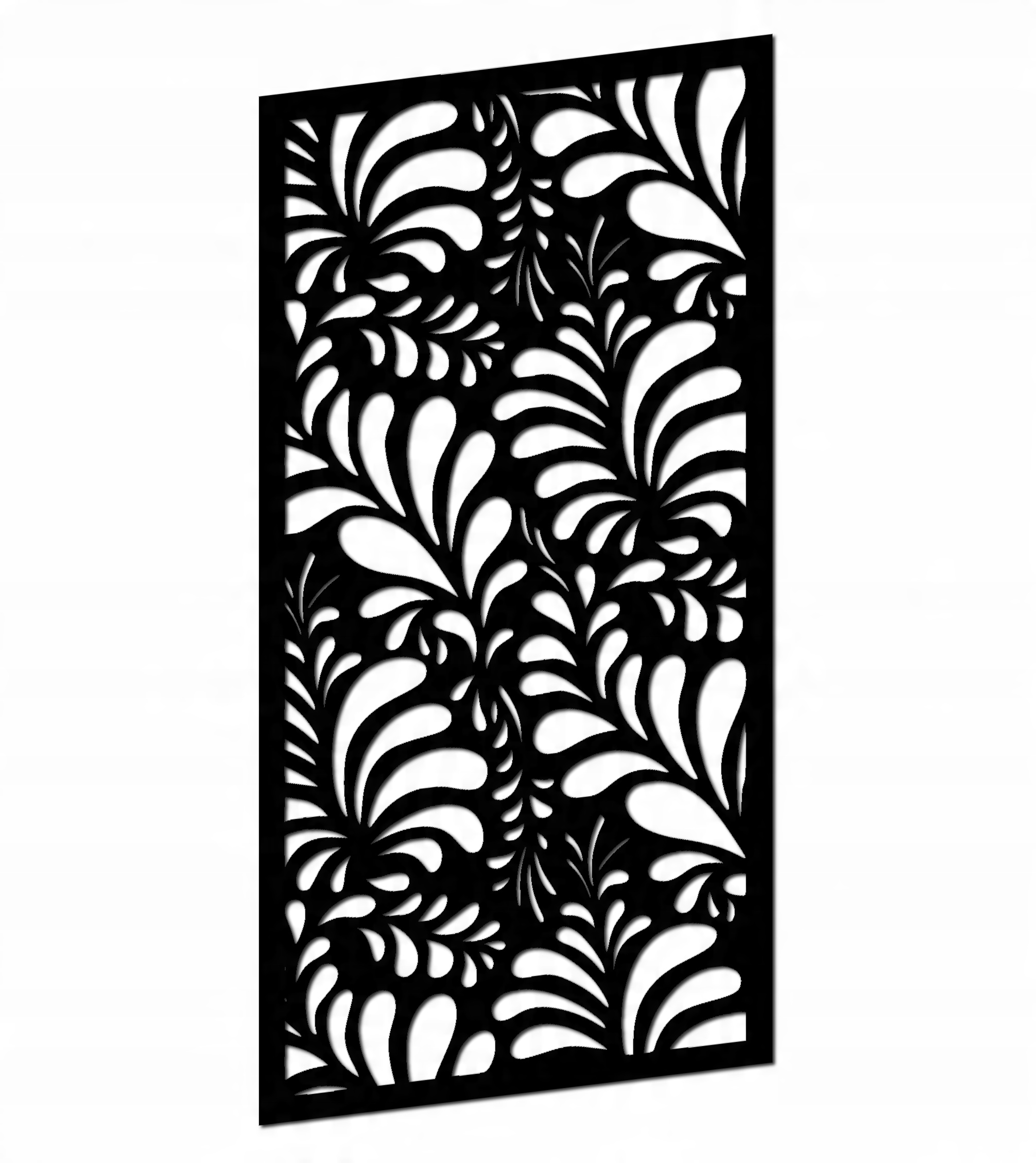 

Obraz Dekoracja Loft Panel Ażurowy Kwiaty