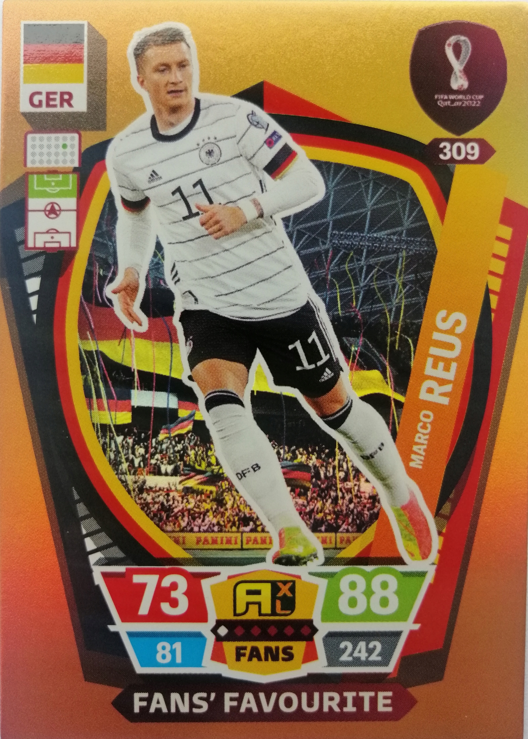 World Cup Qatar 2022 Fans Favourite 309 Marco Reus