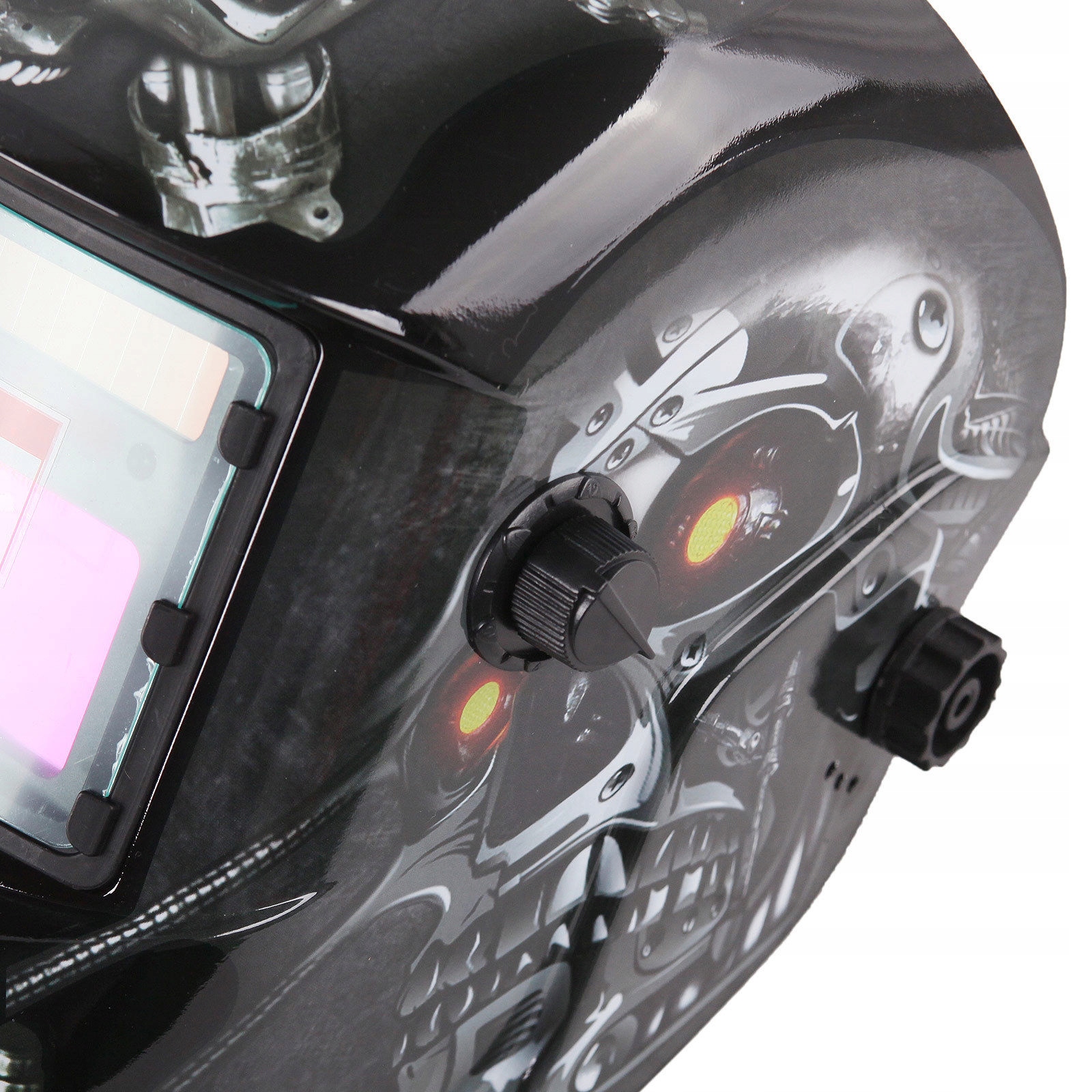 AUTOMATYCZNA MASKA SPAWALNICZA PRZYŁBICA SAMOŚCIEMNIAJĄCA FILTR DO SPAWANIA Marka Verda