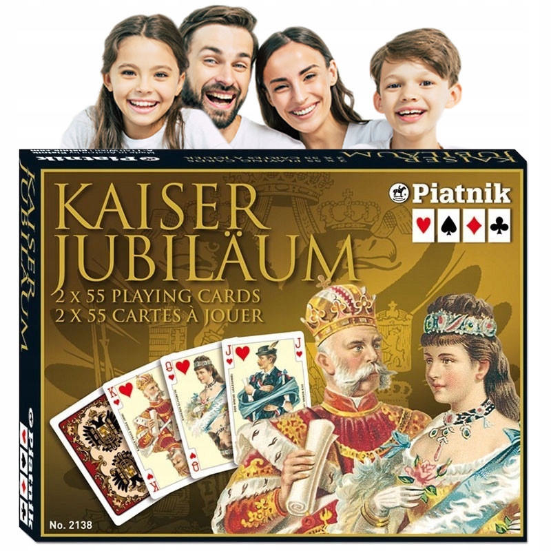 Karty do WSPÓLNEJ GRY KARCIANKA Fajna na IMPREZĘ Lux Kaiser Zestaw do GRY EAN (GTIN) 5905320661106