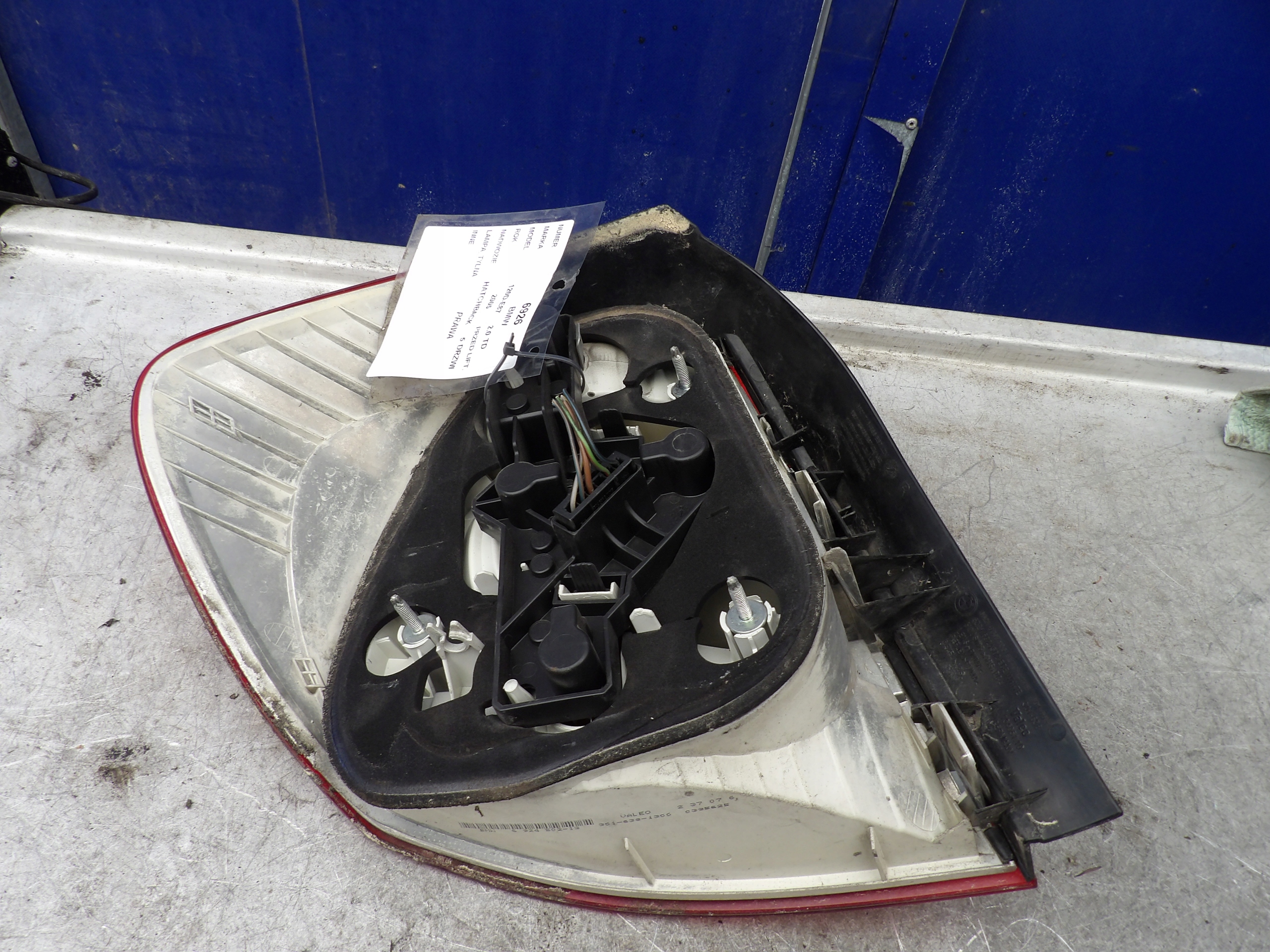 BMW 120d E87 light rear right