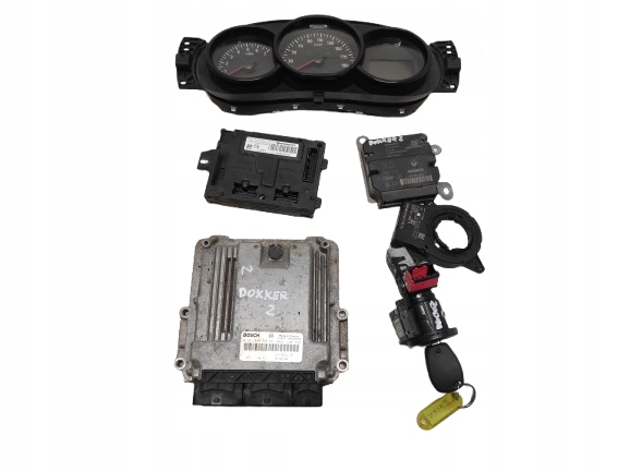 DACIA DOKKER 12- 1.5DCI ZESTAW STARTOWY STEROWNIK 237102213R