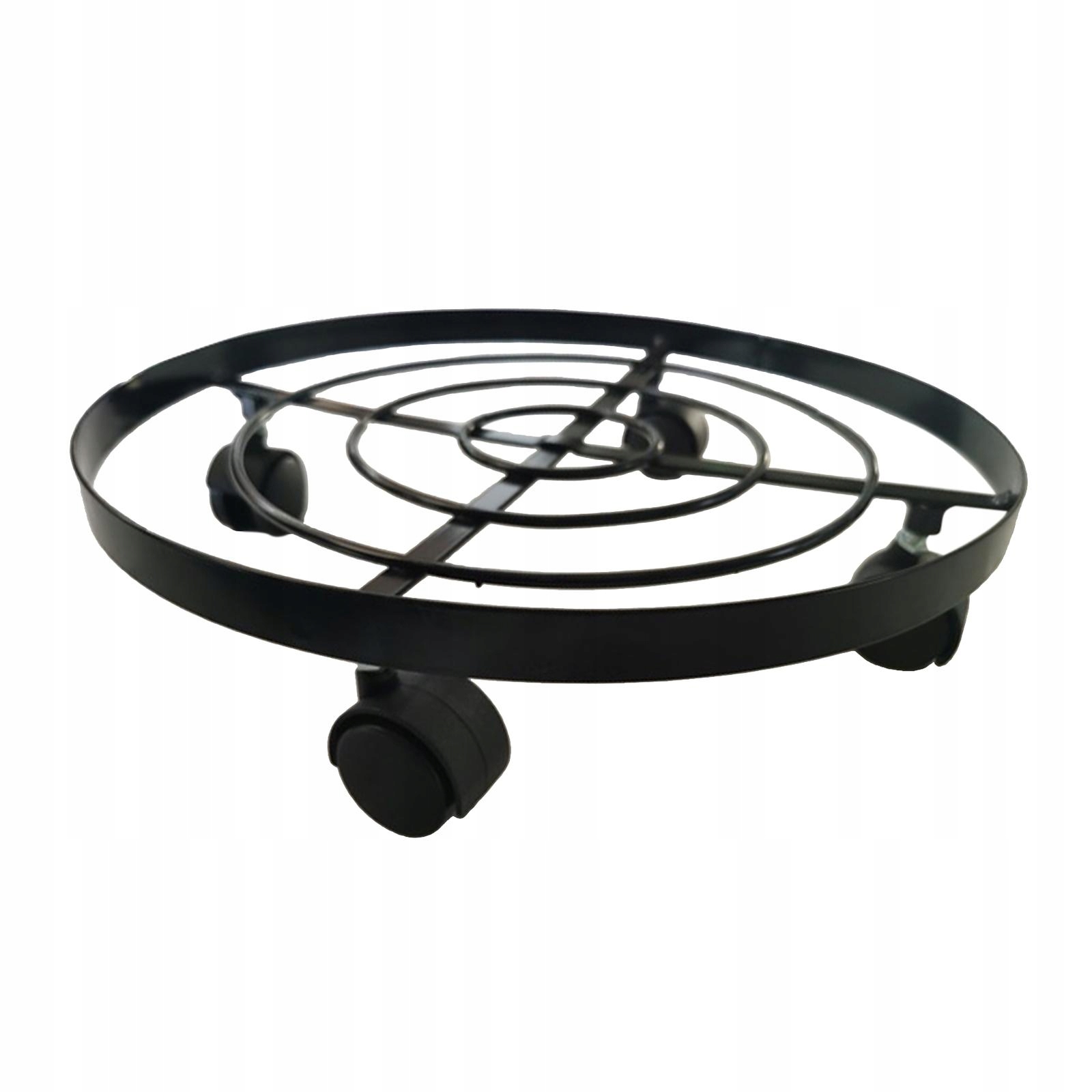 Metal Rolling Round Stand Trolley er Holder Spodek (Homtak70028593