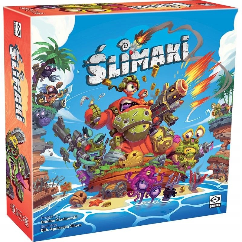 Gra Planszowa Ślimaki Galakta