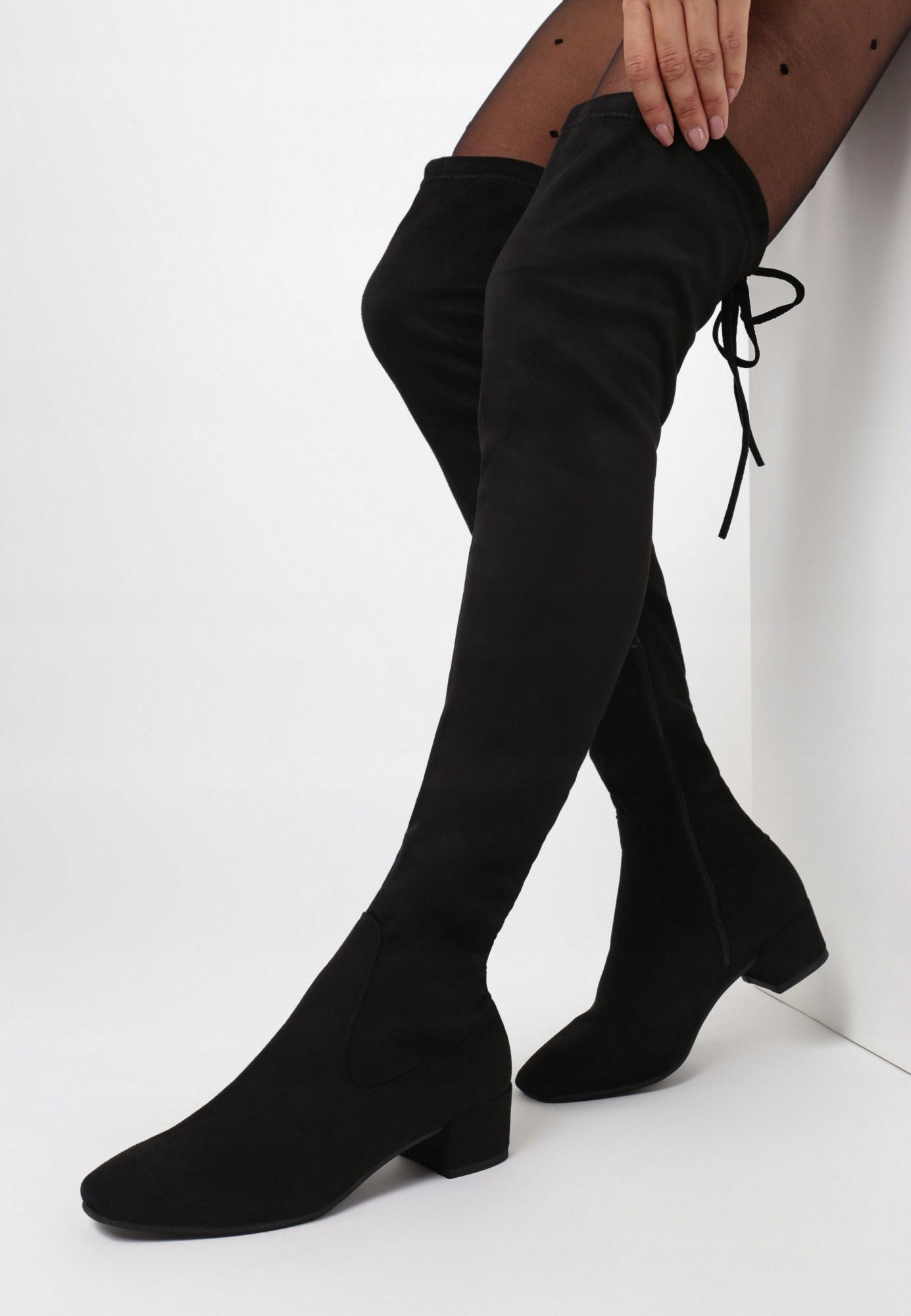 Born2Be Czarne Kozaki damskie 41 Ekozamsz Marka Born2be