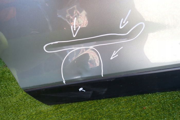 SUZUKI SX4 S-CROSS 13- door left rear. rear part