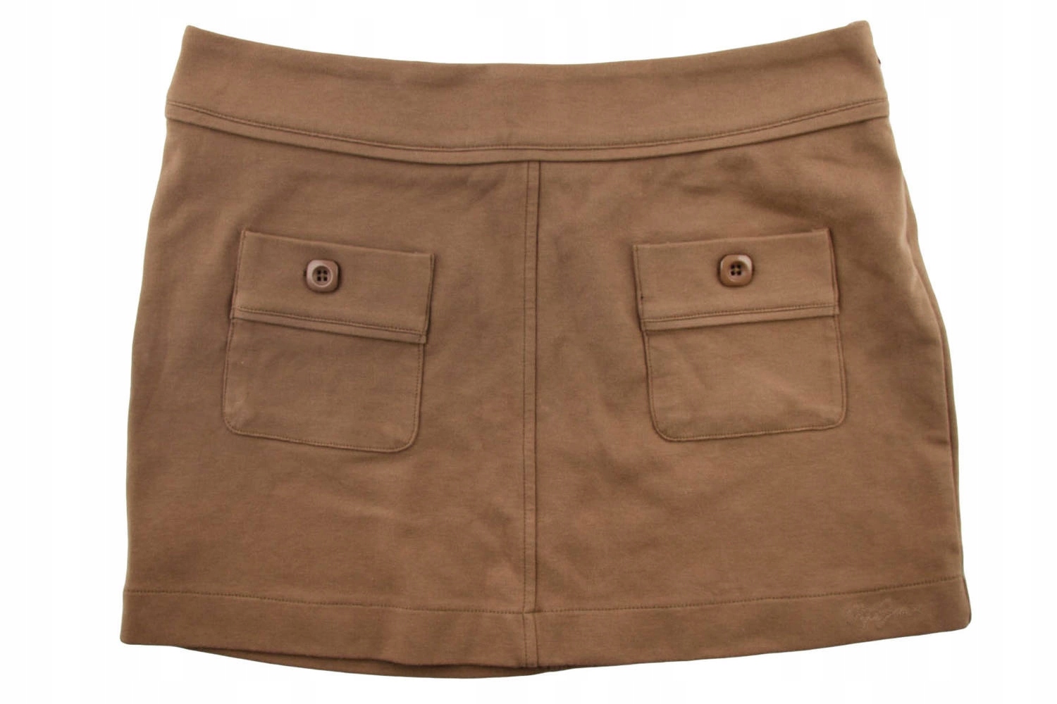 Sukně Pepe Jeans dámská tepláková mini hnědá vel. L