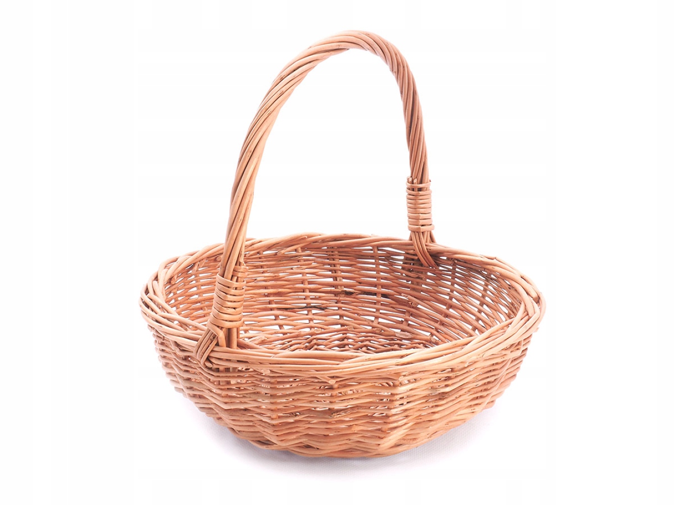 

Koszyczek wielkanocny wiklinowy na święconkę 30cm