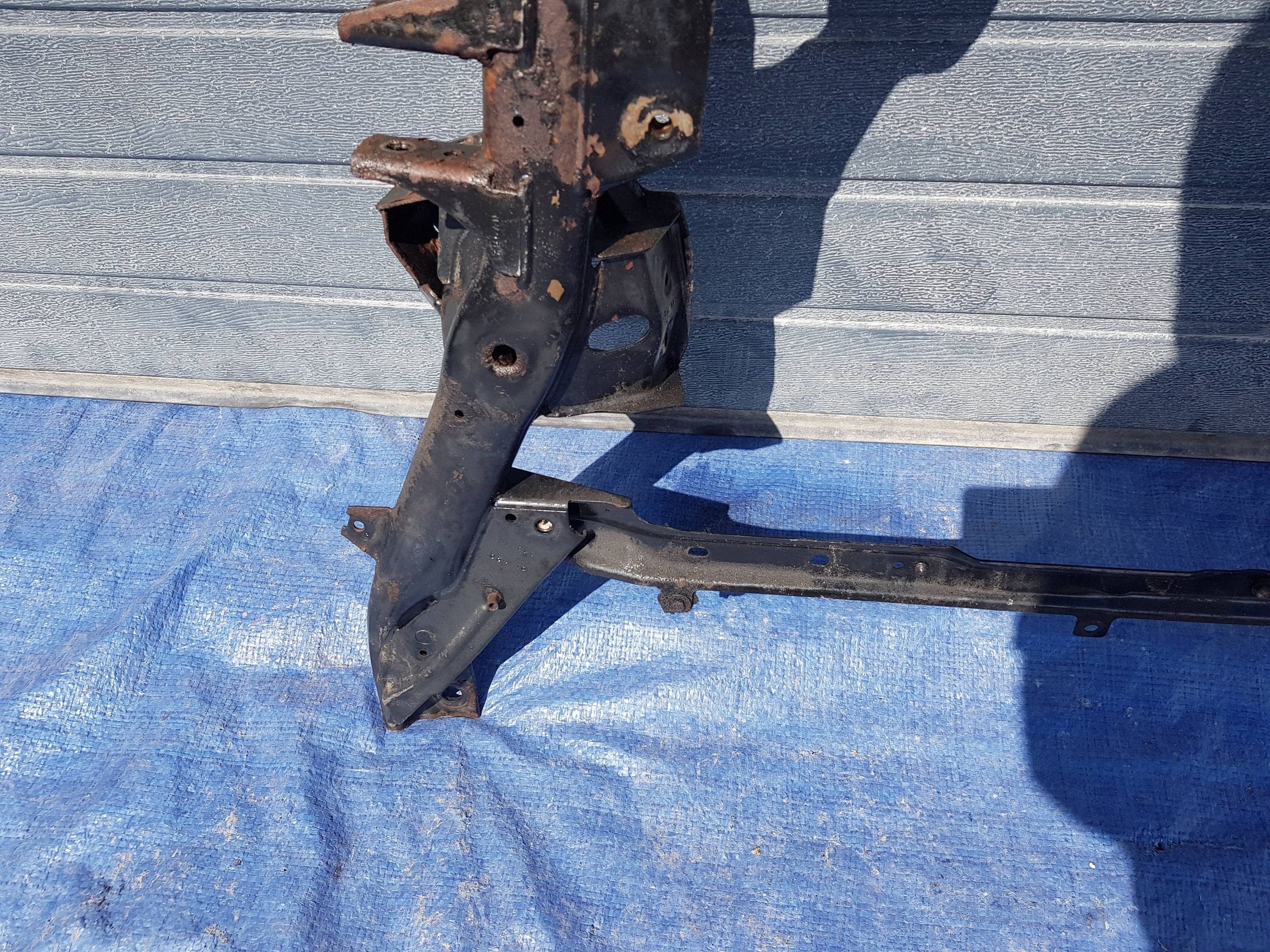 axle beam front axle beam subframe of the engine front BMW X5 E70 X6 E71