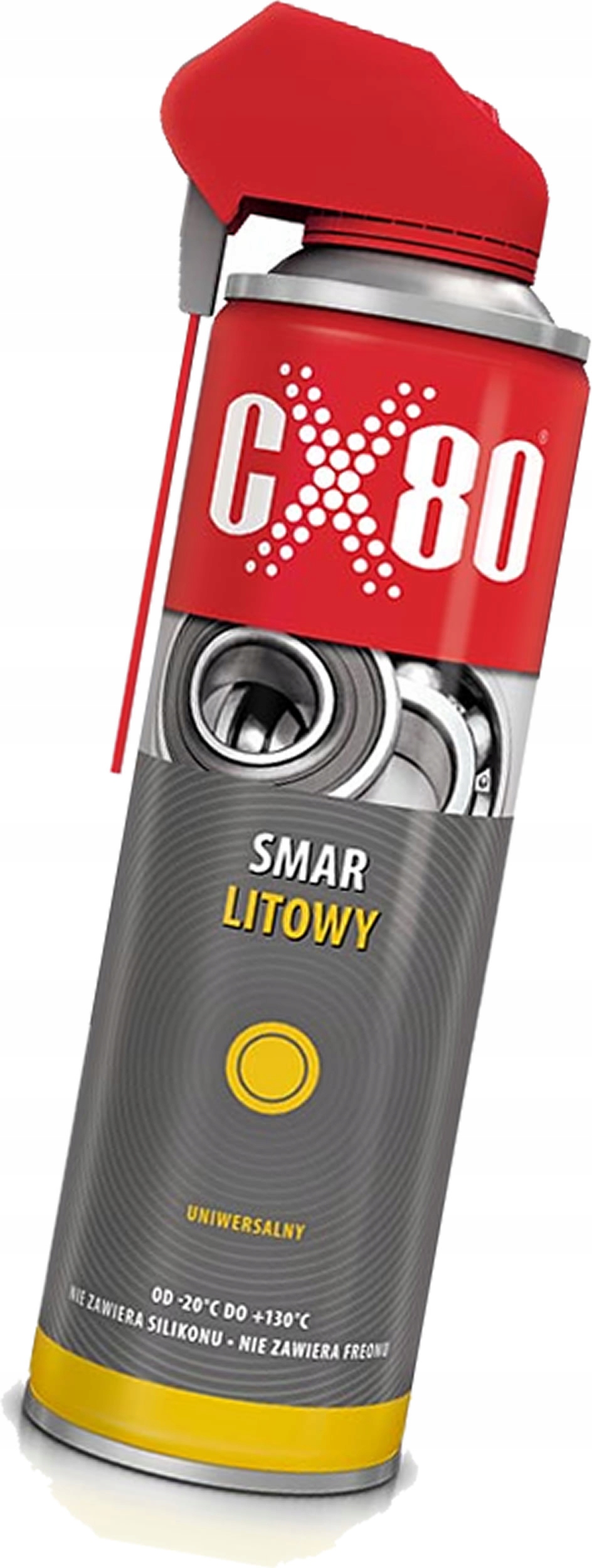 

Smar Litowy wielozadaniowy łożysk CX80 spray 500ml