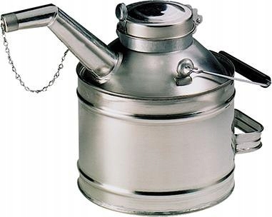 Banka do przechowywania oleju z blachy bialej, poj. nomin. 08043 10l Presso