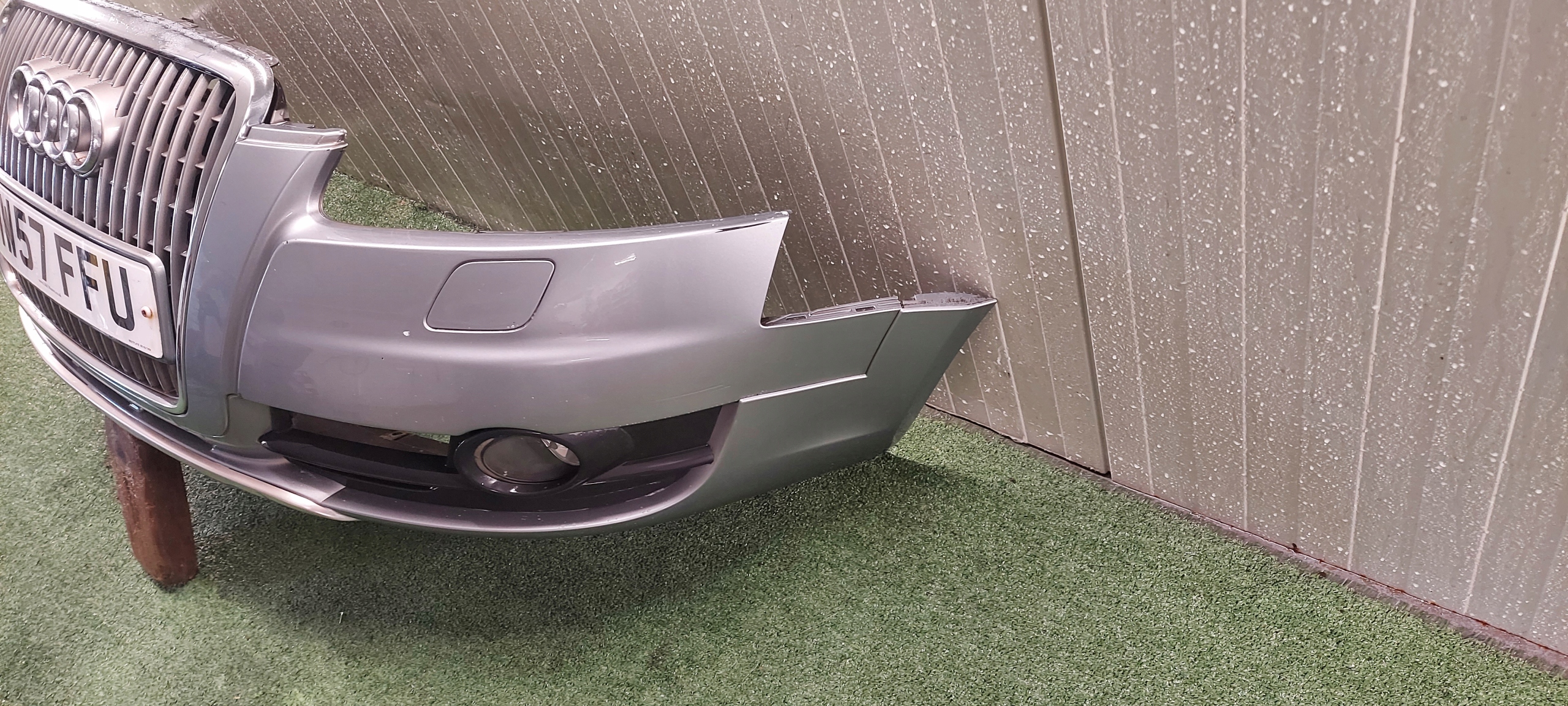 bumper front AUDI A6 C6 ALLROAD complete LAK: LY7G