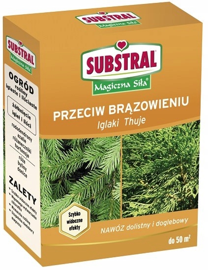 

Nawóz przeciw brązowieniu igieł 1 kg Substral