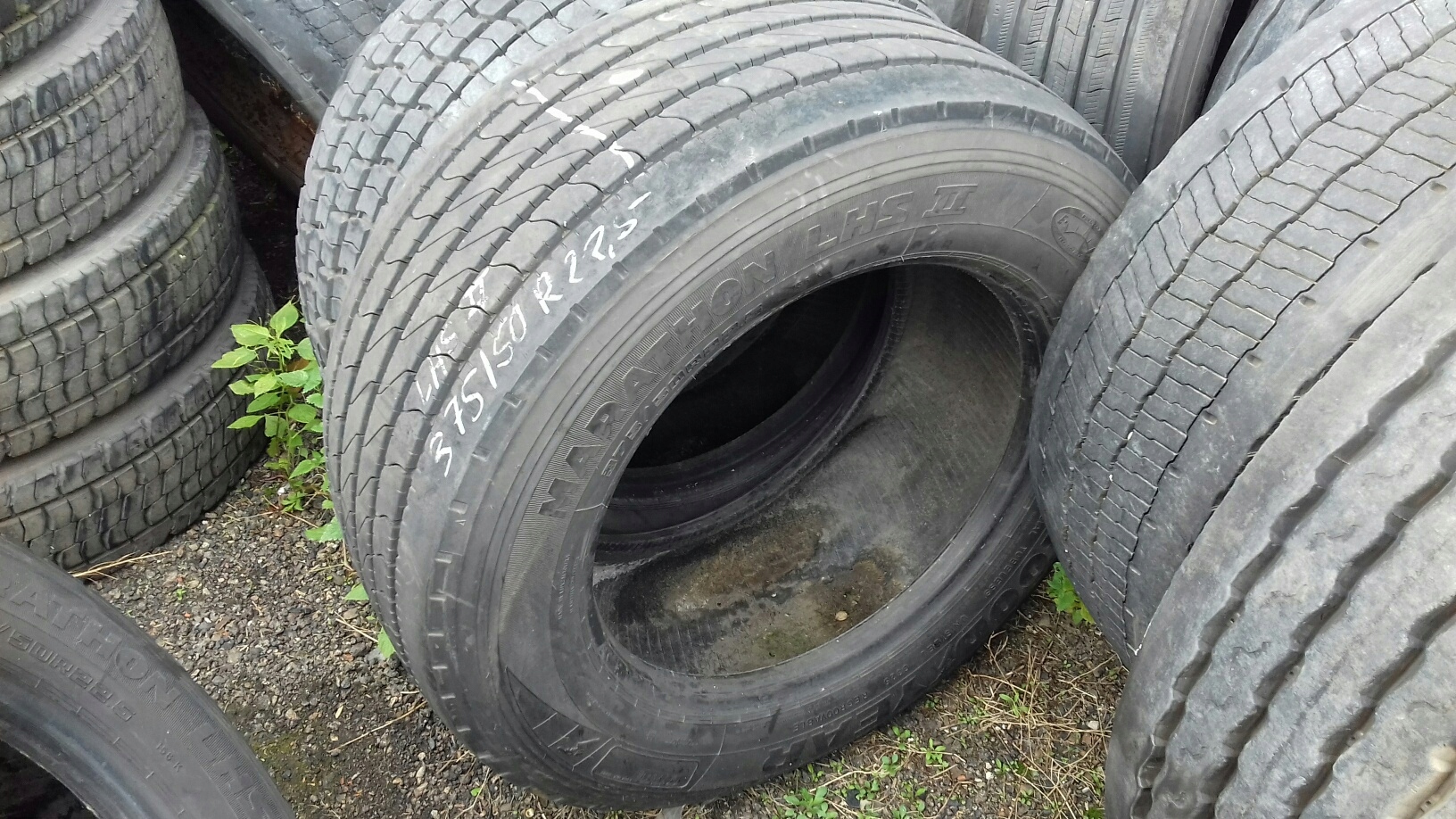 НАПРАВЛЯЮЩАЯ ШИНА GOODYEAR LHS II 375/50 22,5 11 ММ