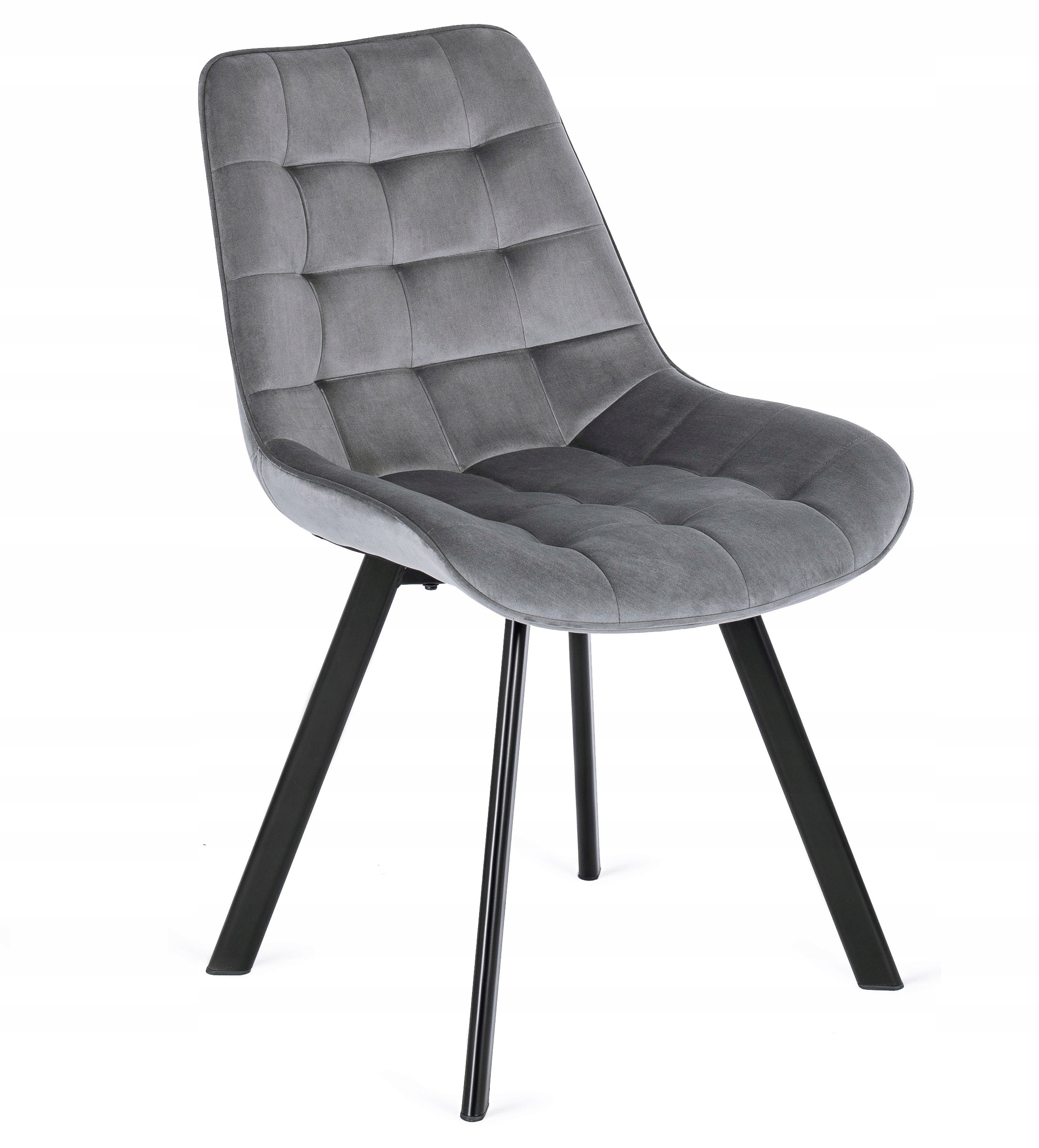 Zestaw Stół Z Krzesłami Rozkładany Okrągły Do Salonu Riviera Stół Kuchenny Kolor obicia odcienie szarości