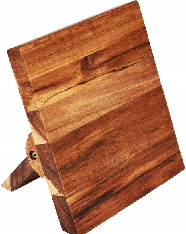 STOJAK NA NOŻE BLOK UNIWERSALNY MAGNETYCZNY DREWNO