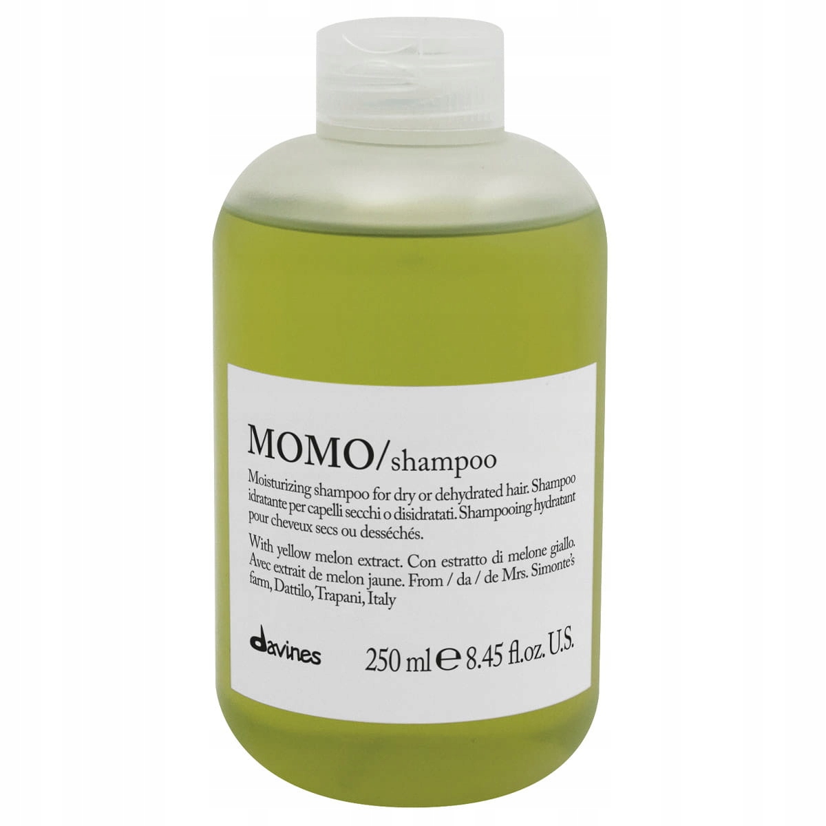 Davines Momo szampon nawilżający do włosów suchych i odwodnionych 250ml