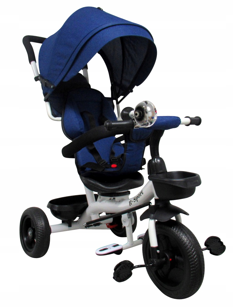 Tricikla T4j brīvgaitas siksnas, rotējošas par 360 grādiem, zīmols R-sport
