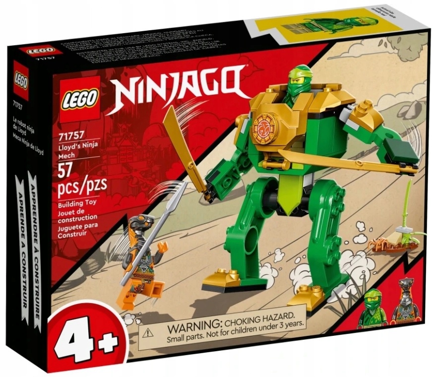

Klocki Lego Ninjago 71757 Mech Ninja Lloyda Prezen