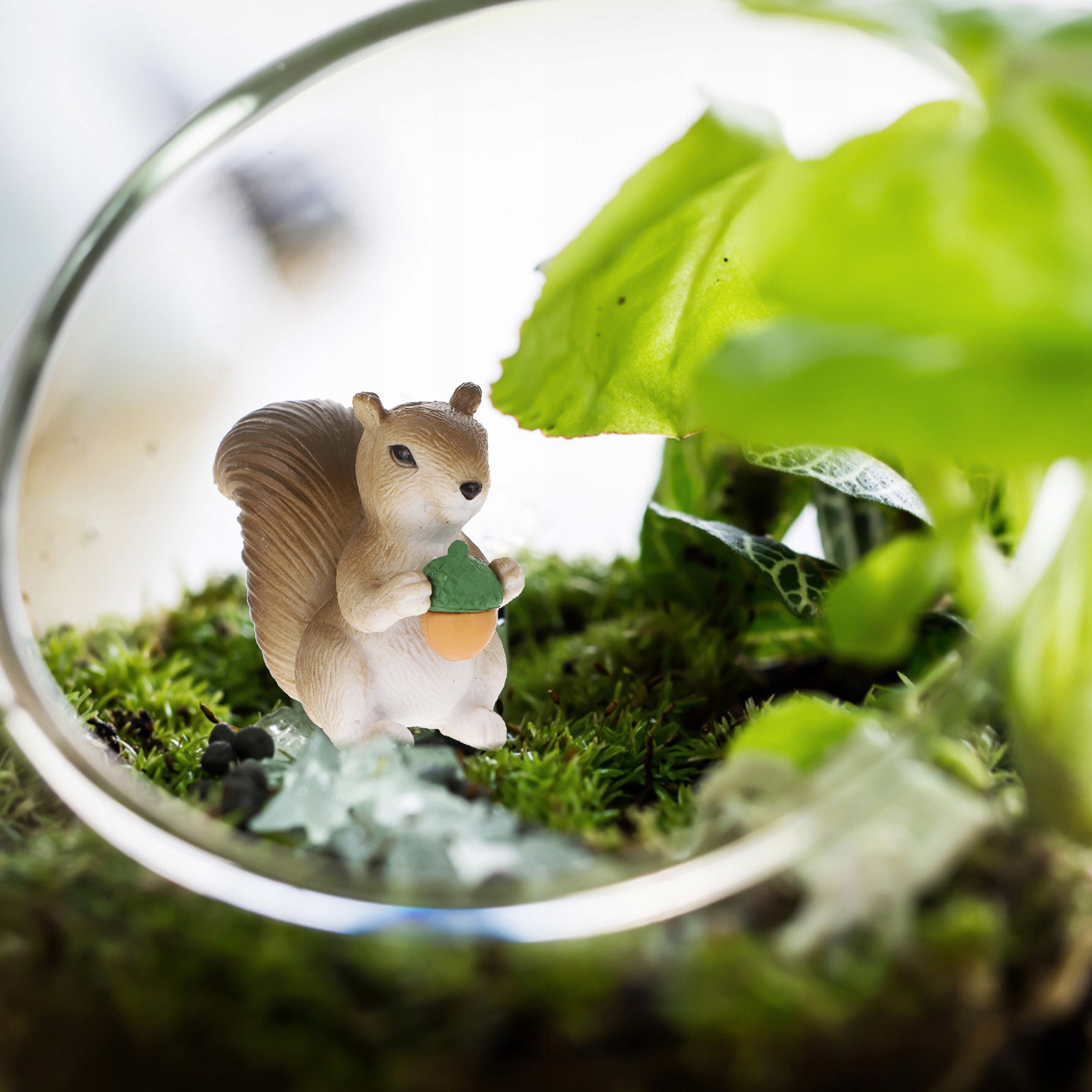 BAJKOWE OGRODOWE MINIATUROWE FIGURKI OZDOBY Długość 9 cm