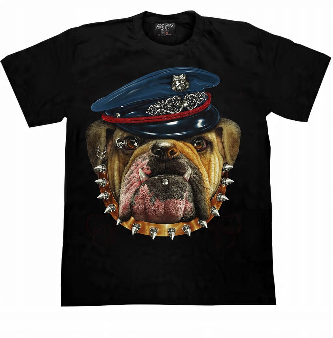 

Koszulka 3D Pies Buldog Rock Chang 3D45 XL