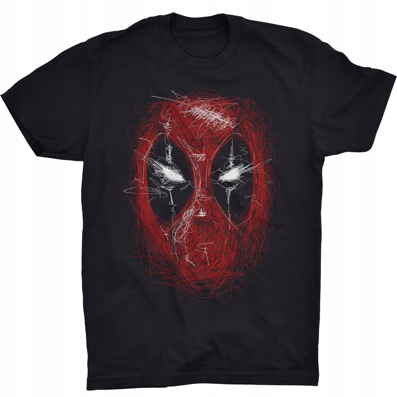 

Deadpool Maska Koszulka Szkic Marvel Superhero