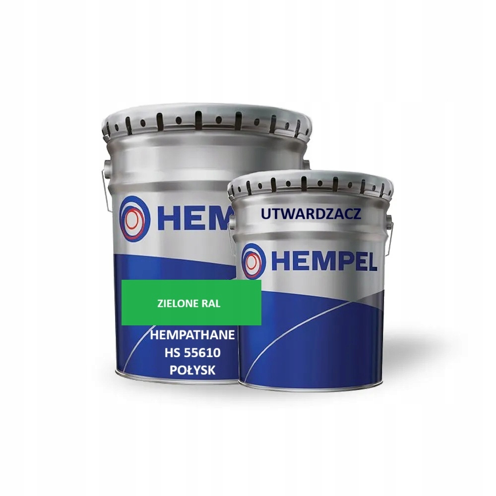 Farba Poliuretanowa Do Metalu Połysk Hempel Hempathane Hs 55610 5L Zielona