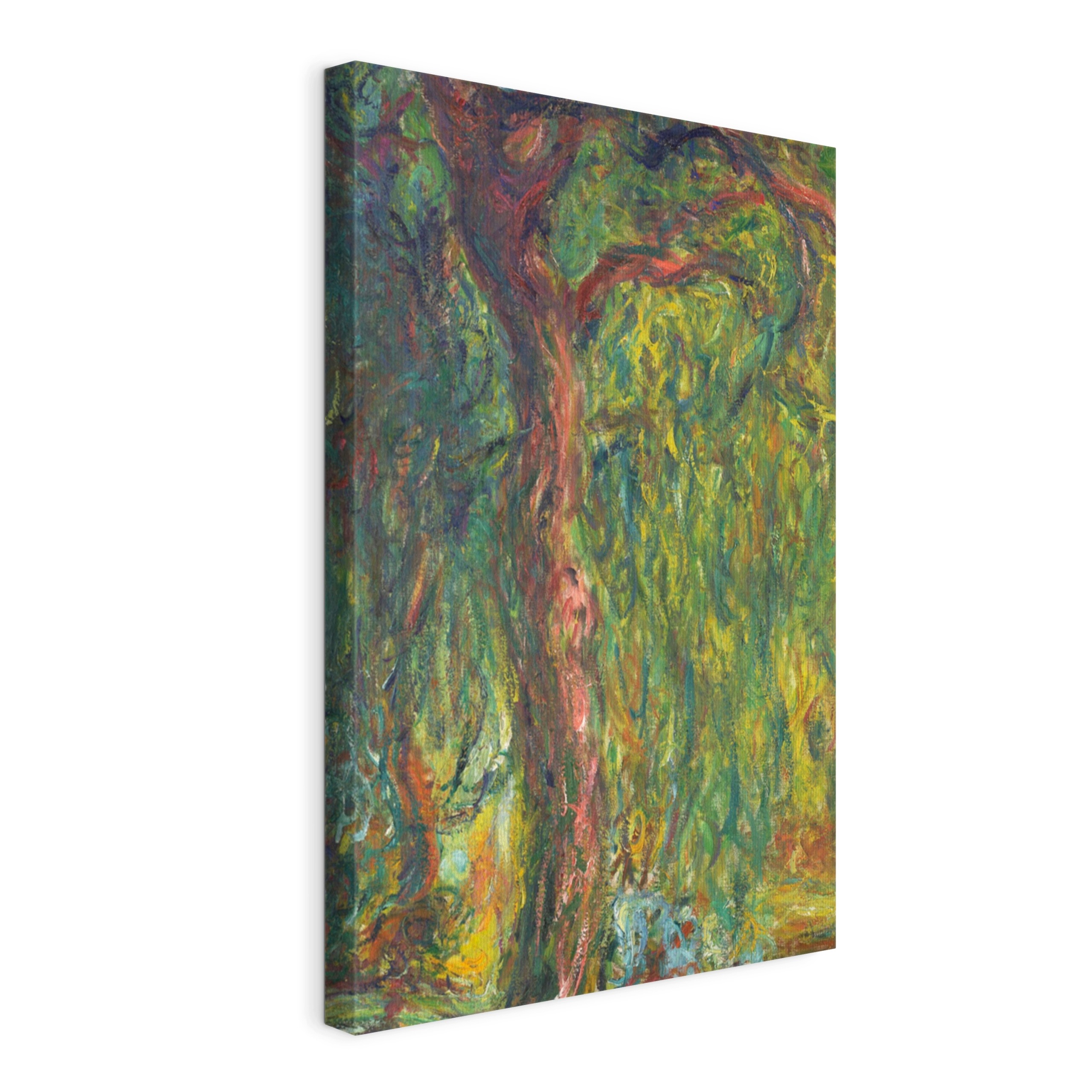 Obraz na plátně Claude Monet Plačící vrba 70x100 cm