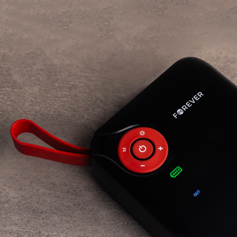 Forever jump starter 4w1 JS-400 7200mAh czarno-niebieski Kod producenta GSM186718