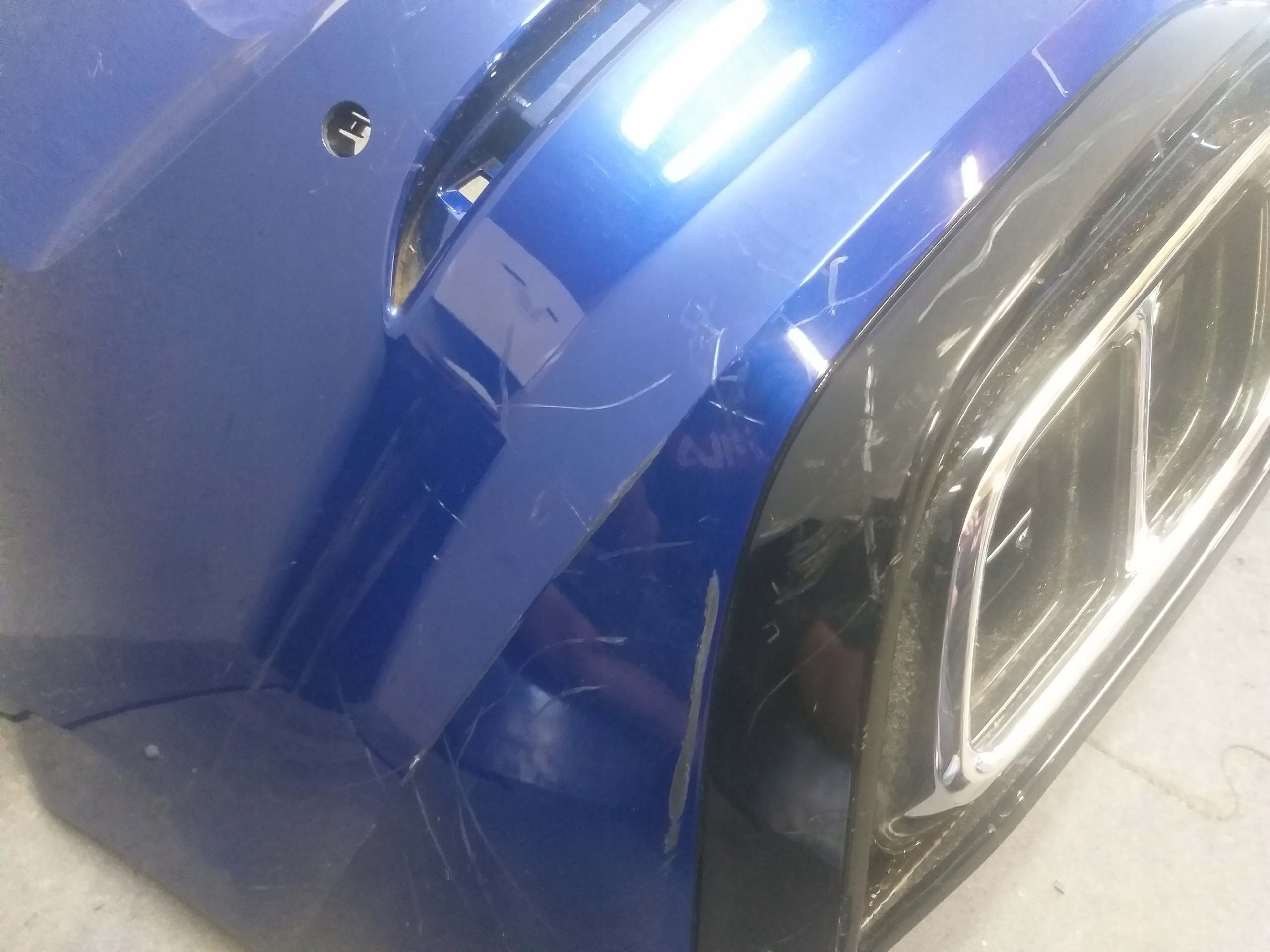 bumper rear part VW GOLF VIII 8 HB R LINE 5H0