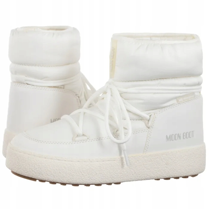 Sněhule Moon Boot Mb Ltrack Low Nylon Wp White 2450080 A001 Bílé