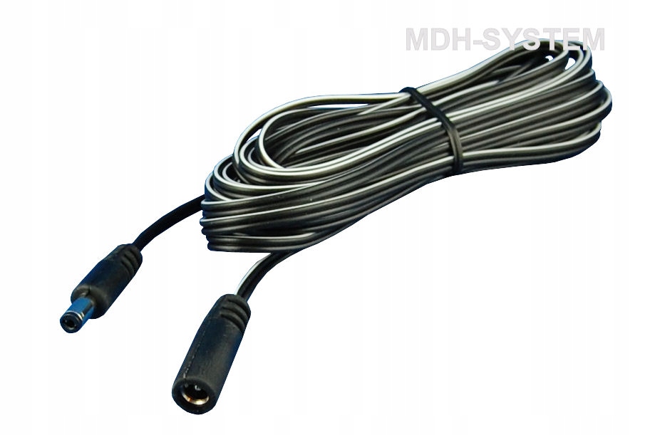 PRZEDŁUŻACZ ZASILANIA DC DO KAMER 5 M PRZEWÓD Marka ESPE