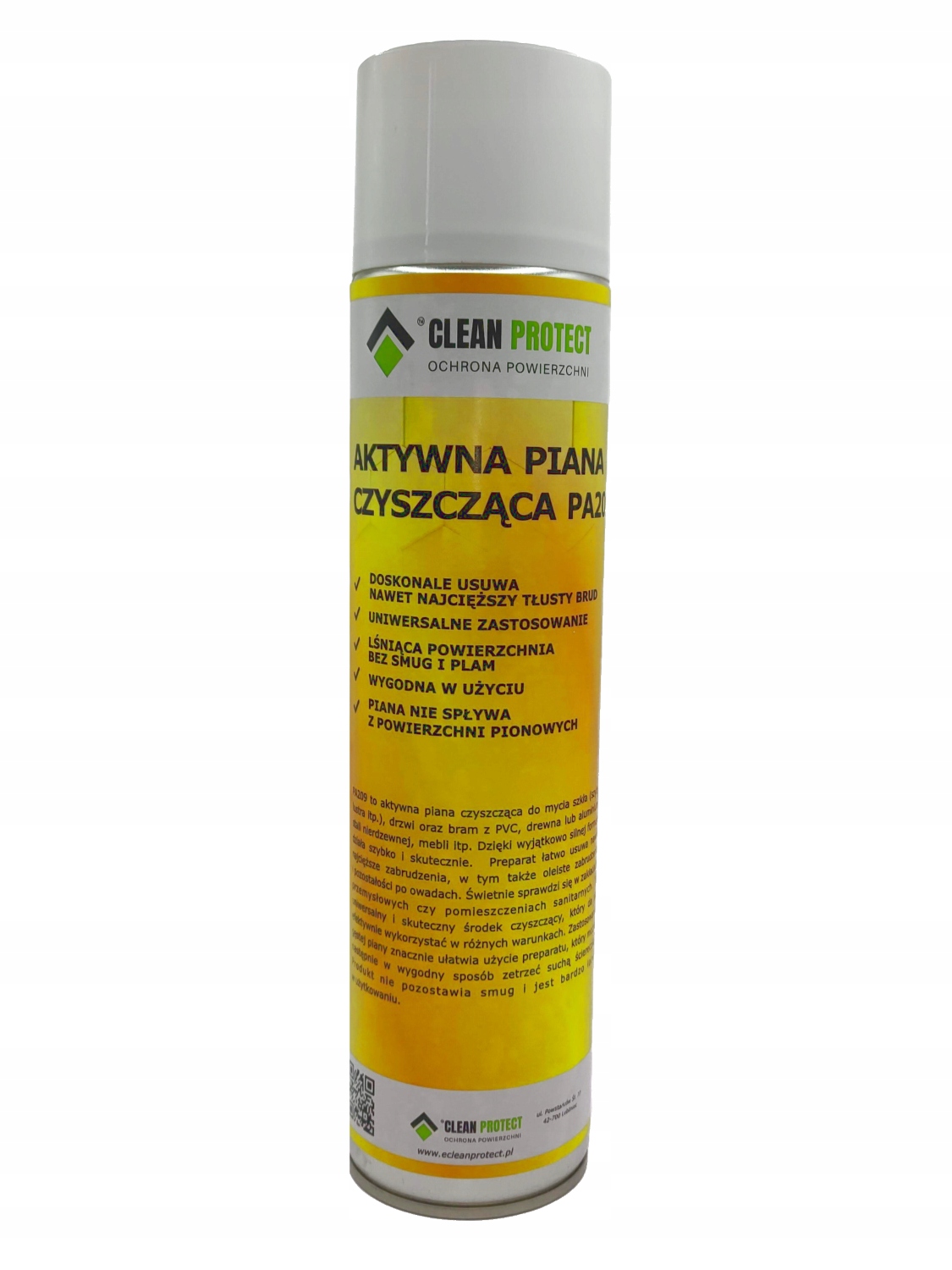 

Aktywna piana do Szyb Luster Mebli Clean Protect