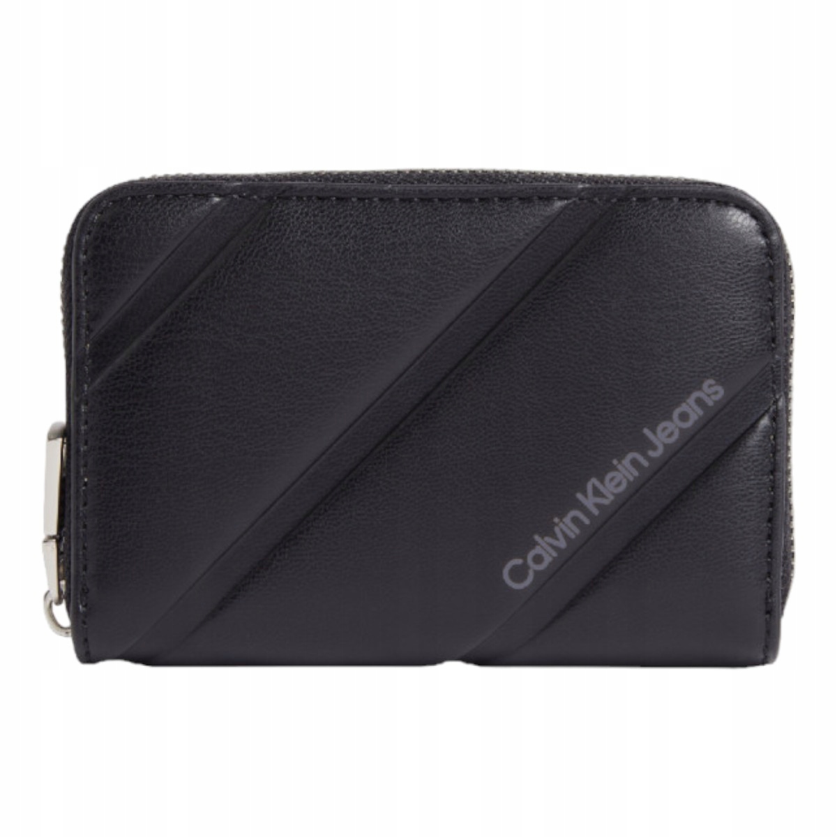 Calvin Klein Dámská Peněženka Quilted Med Zip Around Černá