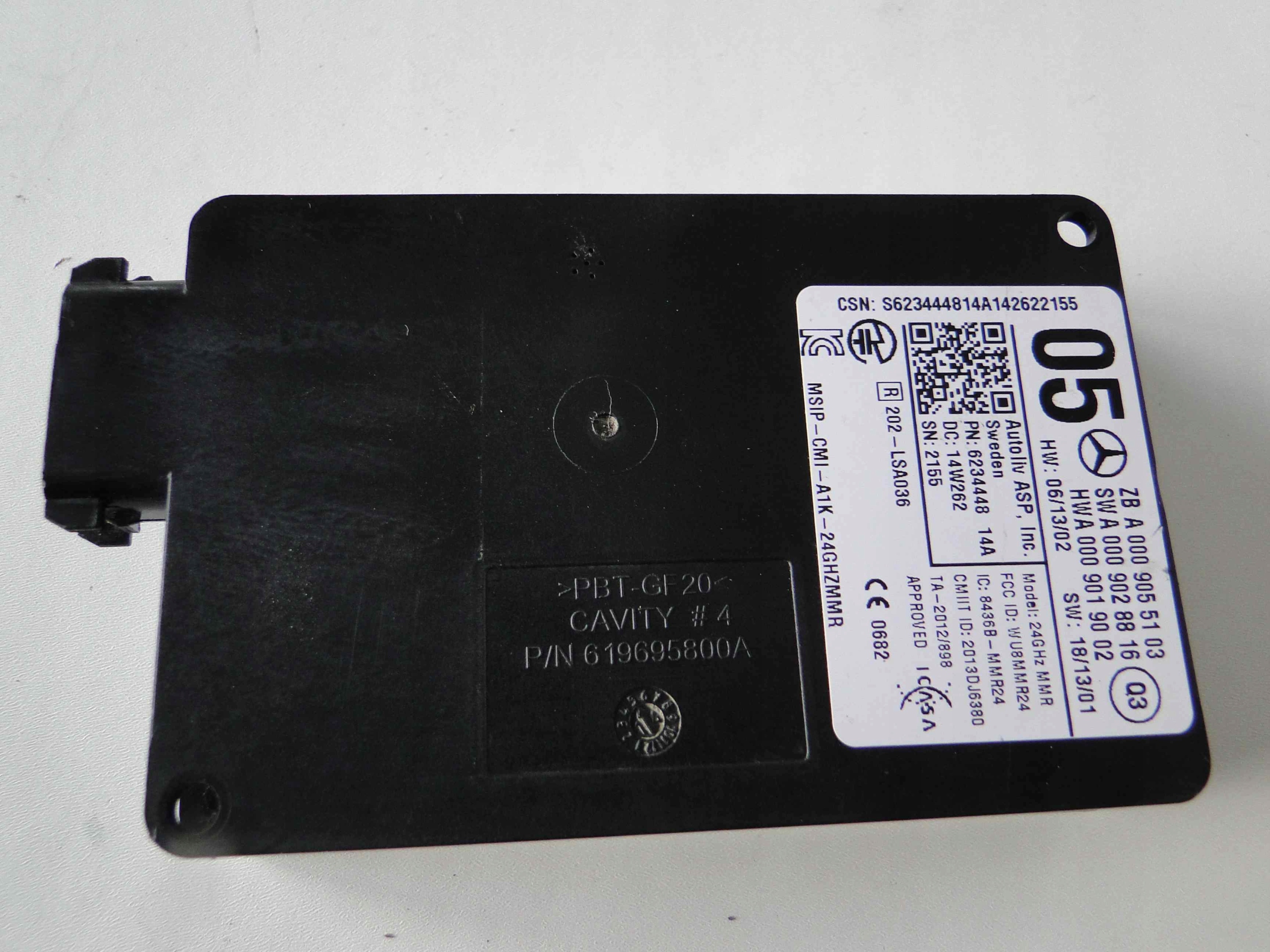 MERCEDES ML W166 166 RADAR CWS W GRILL FCW STOP Part manufacturer Mercedes Benz original OE