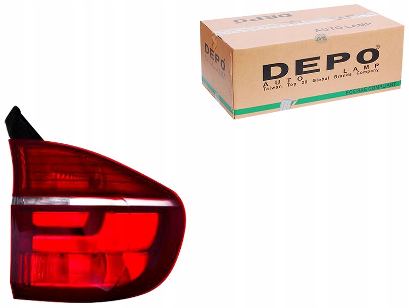 LAMPA (CZĘŚĆ ZEWNĘTRZNA KOLOR KIERUNKOWSKAZU CZERW