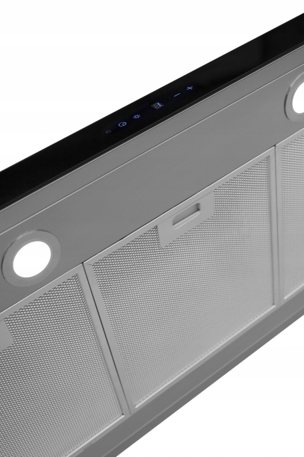 OKAP TOFLESZ ETNA CZARNY,90CM SZKŁO NOWOŚĆ! Model Etna