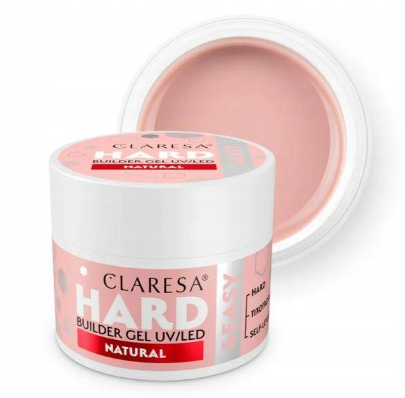 Claresa Żel Budujący Hard&Easy Natural 12g