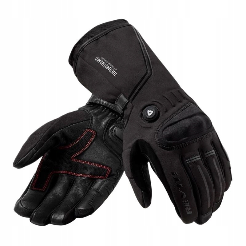 Zimné motocyklové rukavice Revit Liberty H2O Black, čierne