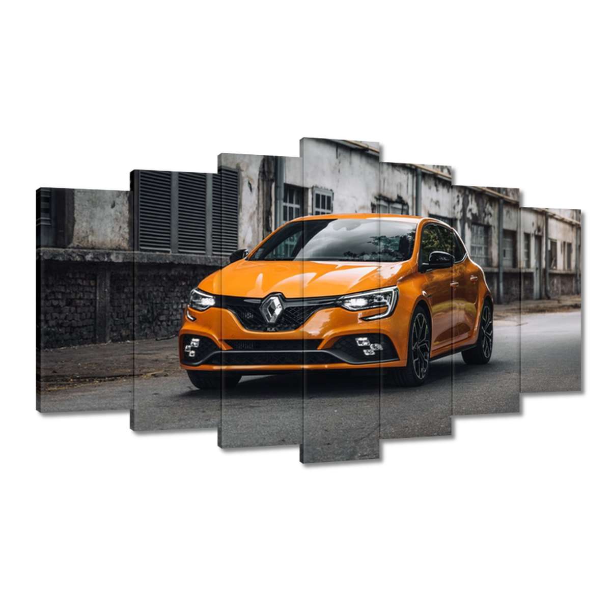 Obrazy 140x80 Oranžový Renault Auto