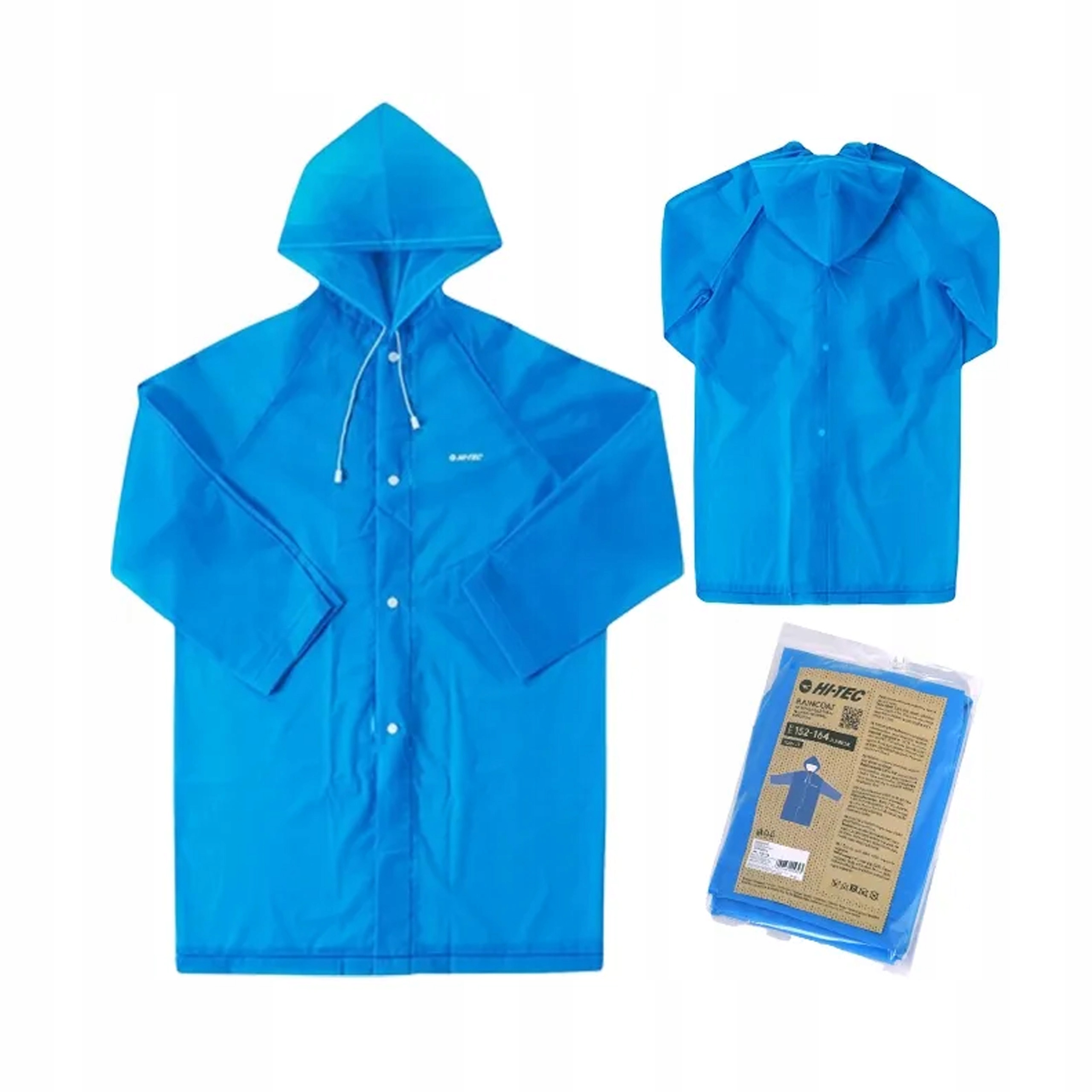 Płaszcz Przeciwdeszczowy Peleryna Kurtka Hi-tec Raincoat Yosh Jr