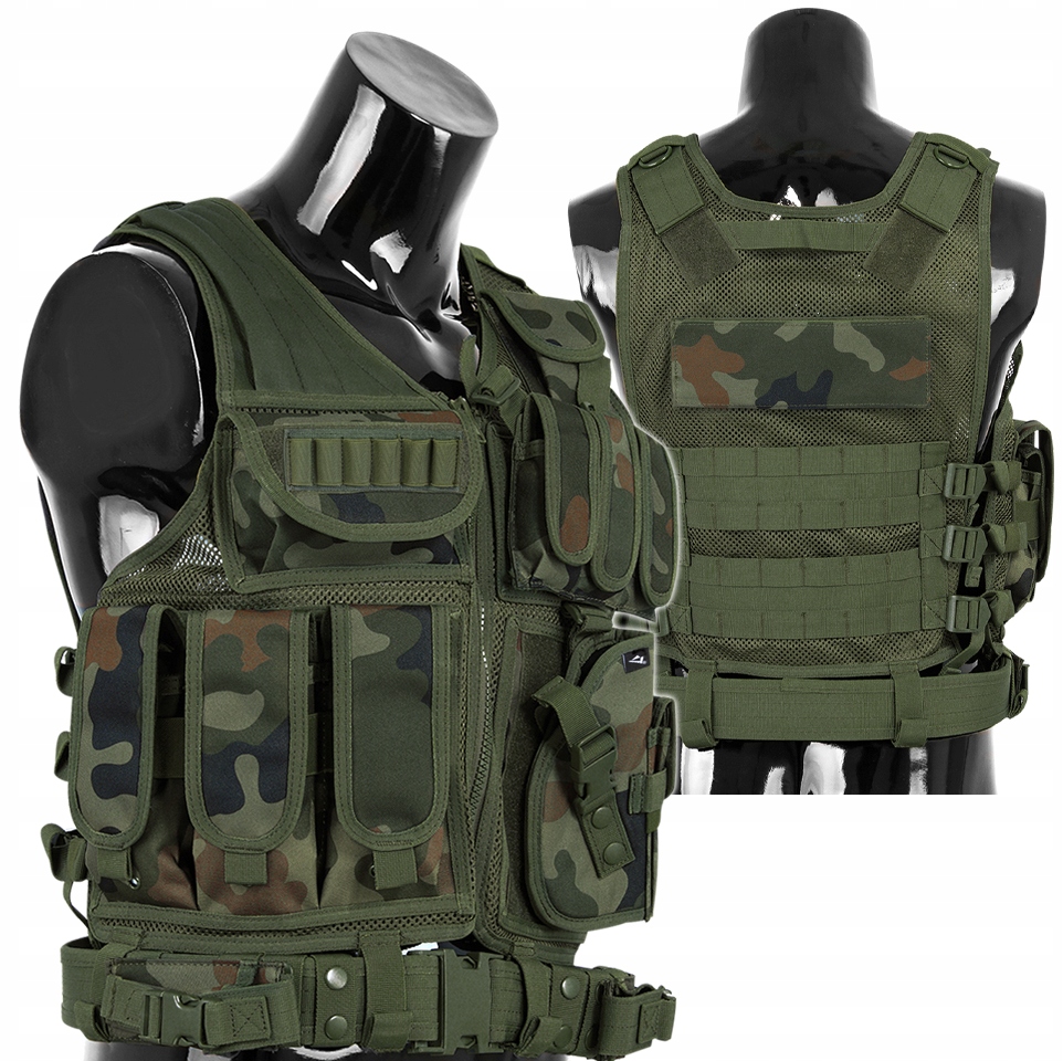 Kamizelka Taktyczna Wojskowa Z Ładownicami Dominator Huzar WZ93