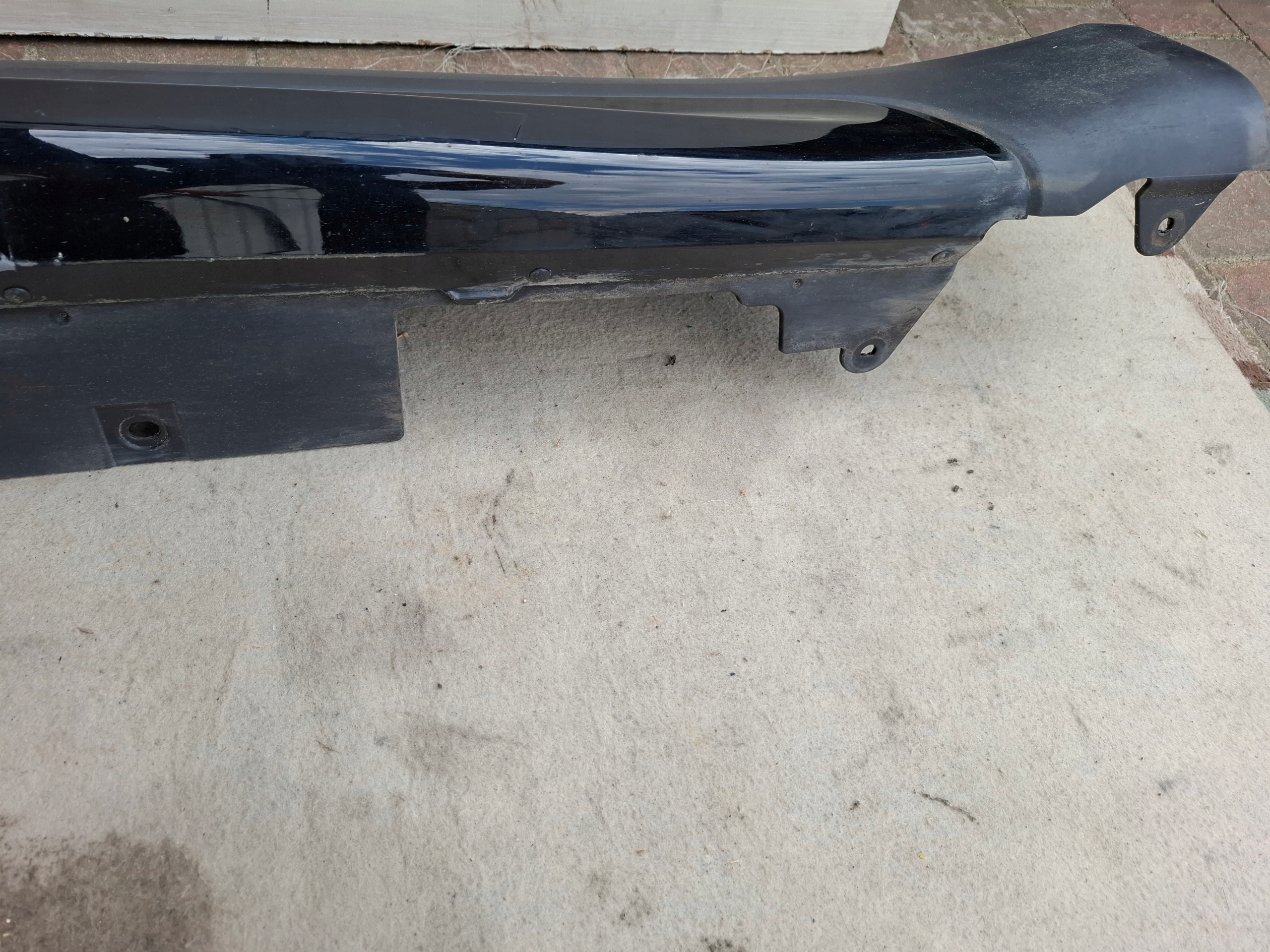 moulding threshold threshold left MINI COUNTRYMAN F60 23r black