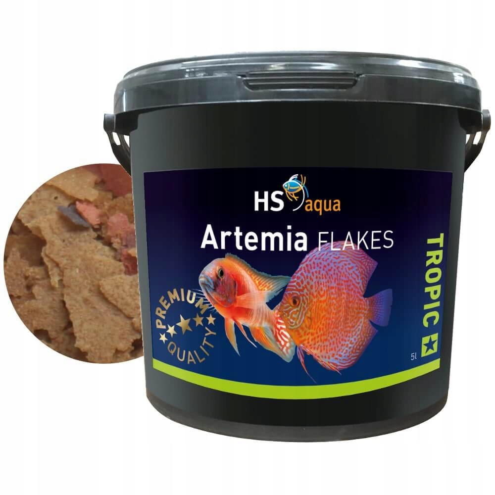 Levně Hs Osi Artemia Flakes 5L Krmivo pro ryby s vločkami