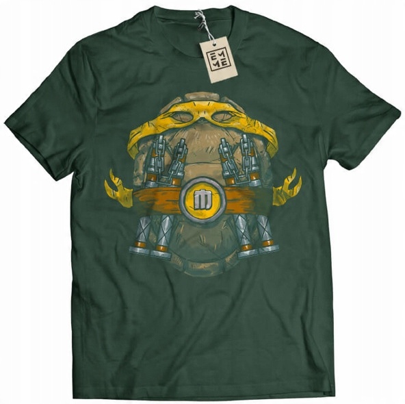 

Koszulka Mikey Źółwie Ninja Tmnt zielona M